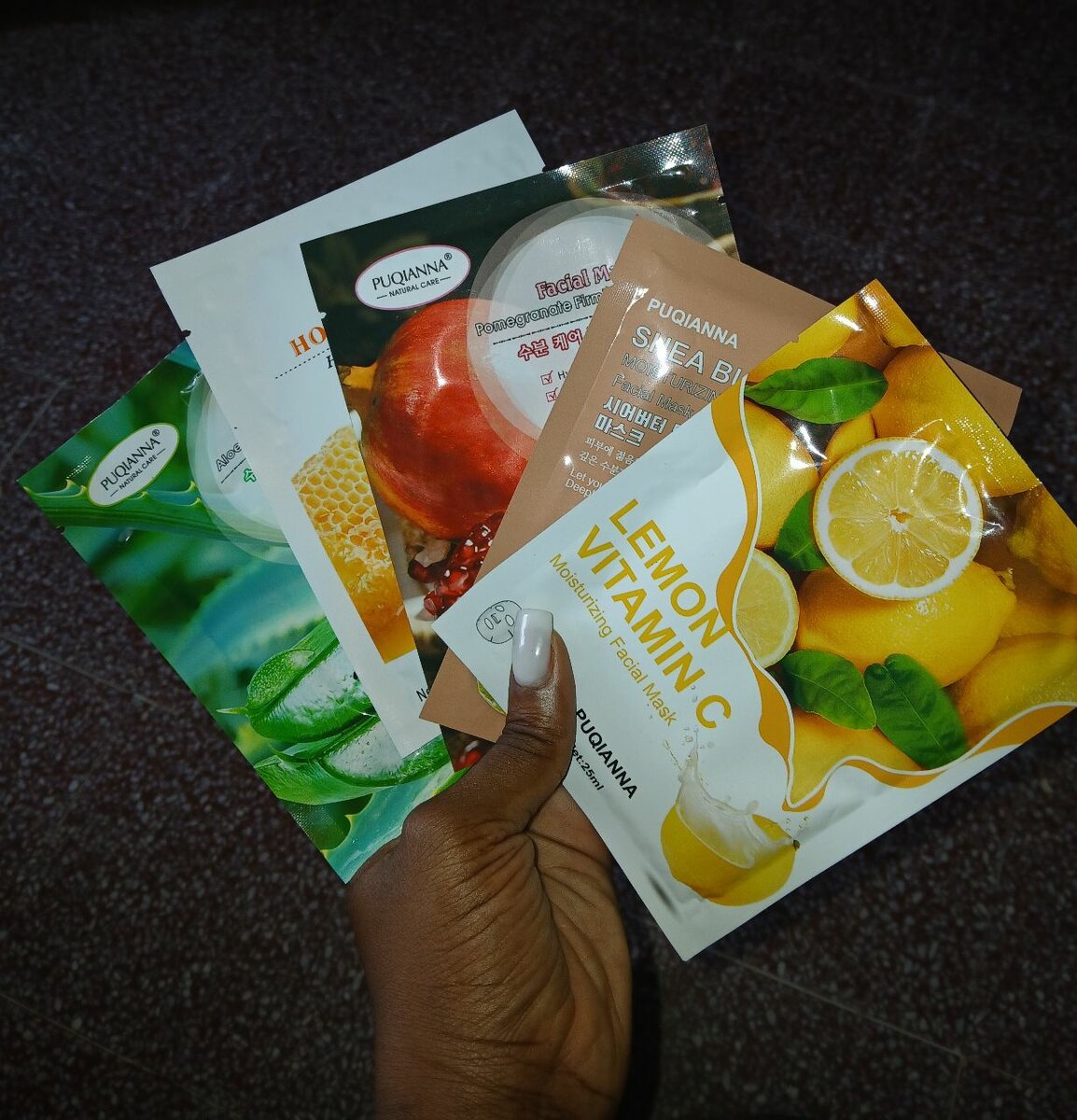 Patch visage hydratant