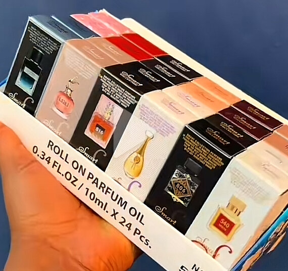 Lot de mini parfums irrésistibles