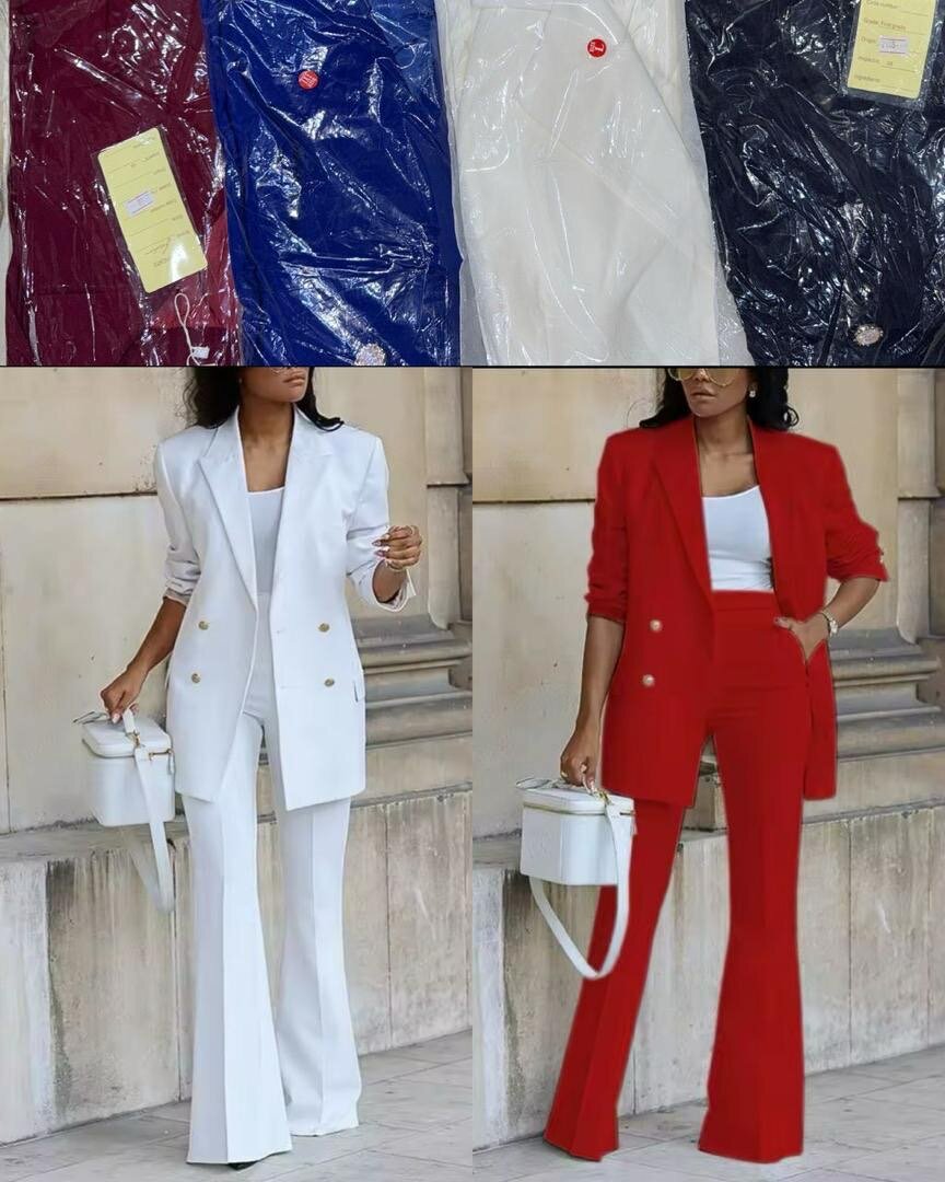 Tailleur Pantalon Femme Chic