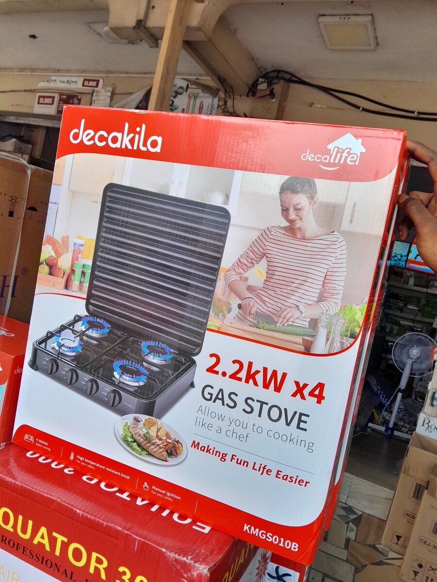 Decakila 4burner gas stove
