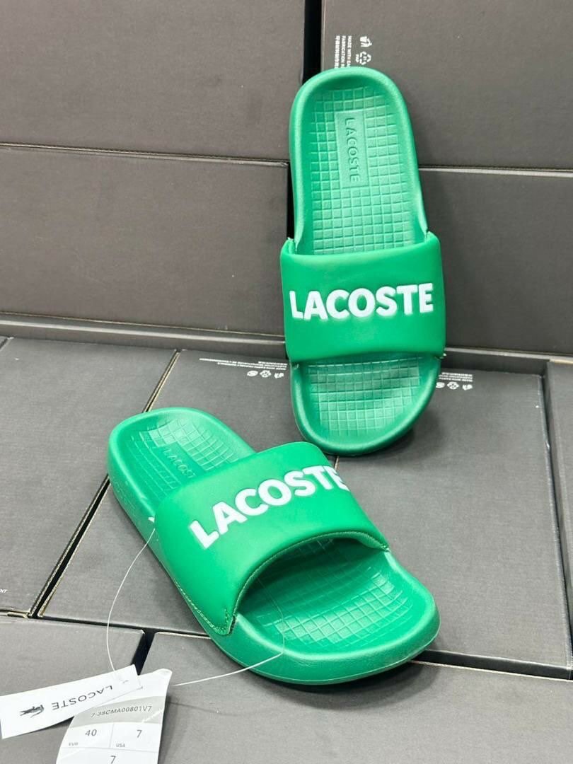 Lacoste Tongs Vert