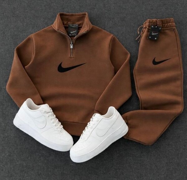 Ensemble survêtement Nike marron