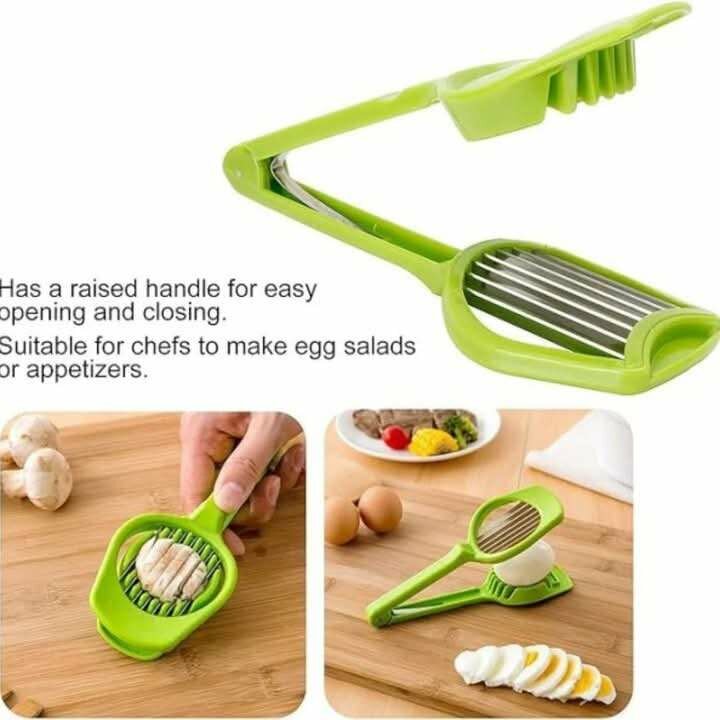 Handheld Multifunction Egg Slicer & Fruit Cutter