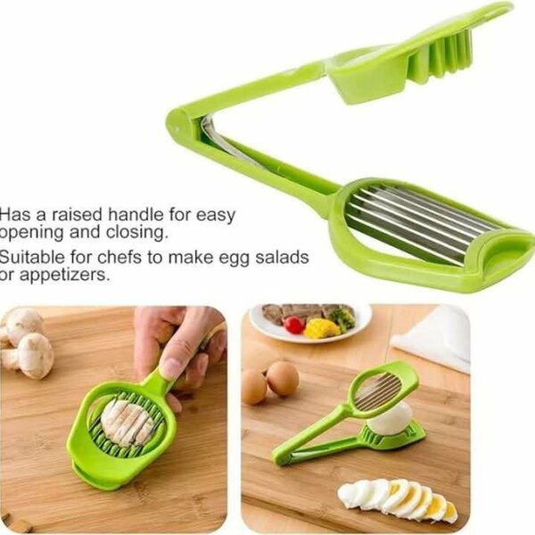 Handheld Multifunction Egg Slicer & Fruit Cutter