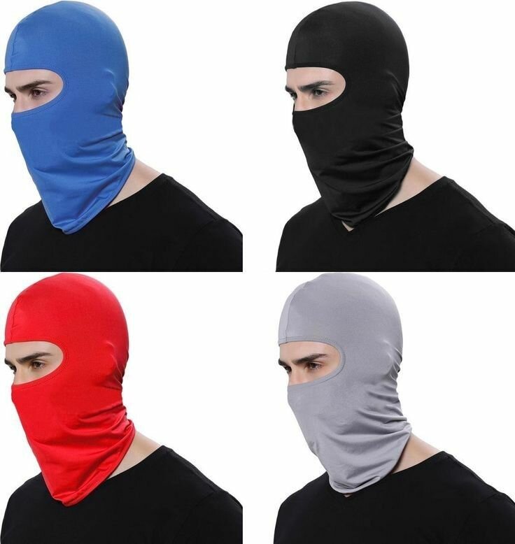 Cagoule multifonction en tissu respirant