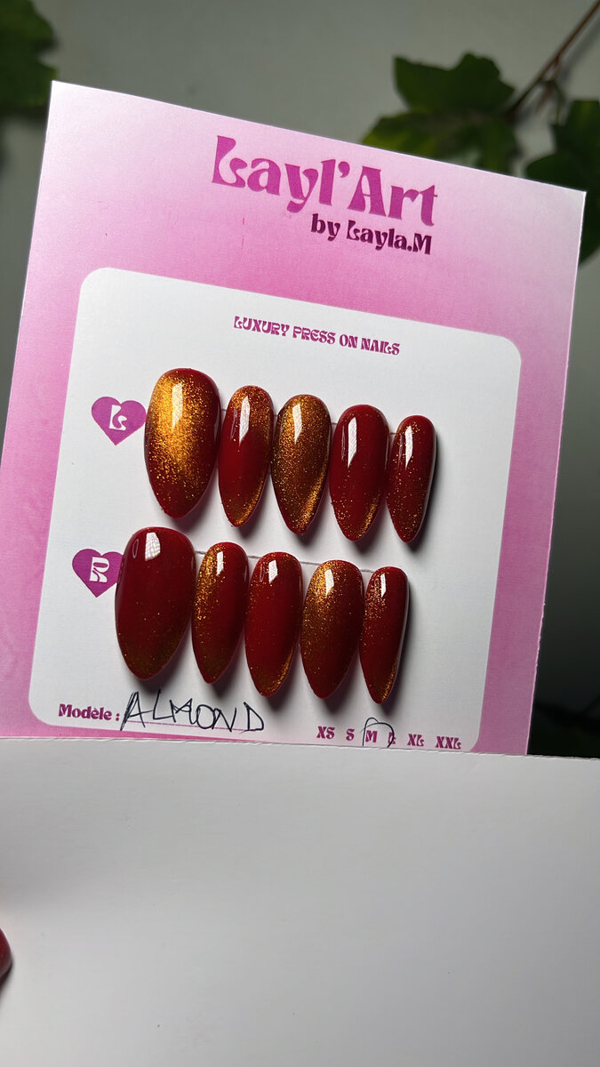 Press on nails cat eyes