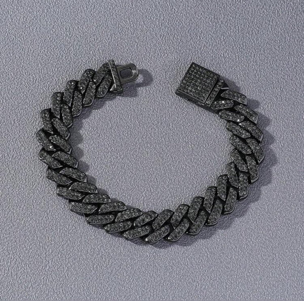 Bracelet chaîne en acier hommes
