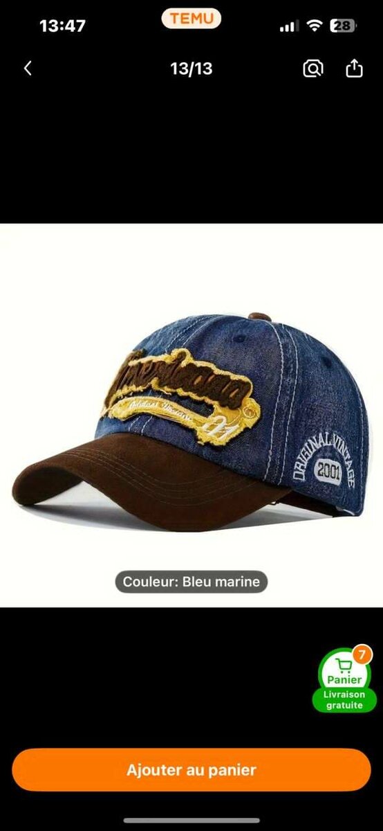 Casquettes Ajustables Stylées