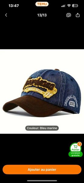 Casquettes Ajustables Stylées