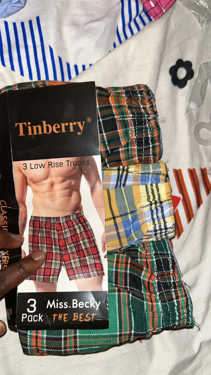 Caleçons Tinberry à carreaux