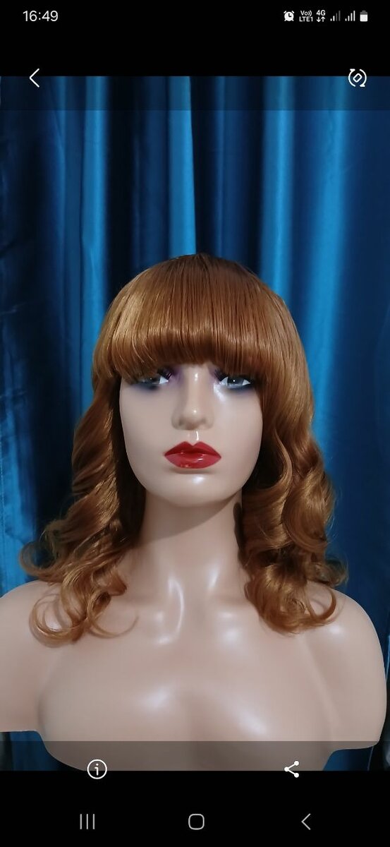 12" inches  remy bouncy fringe