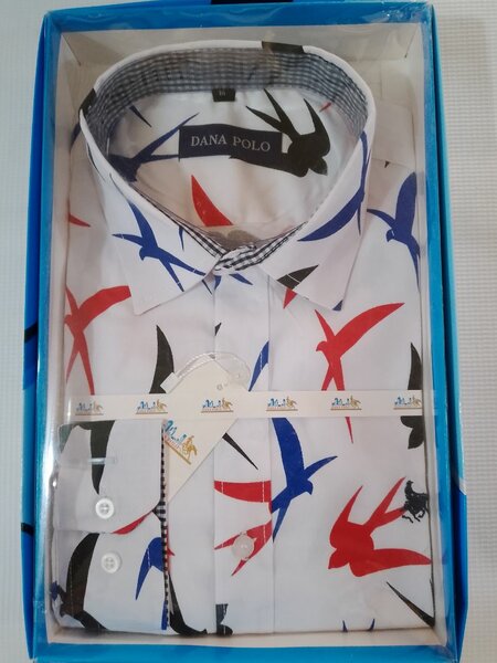 Chemise homme à motifs