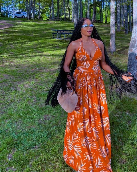 Robe Maxi Élégante Femme