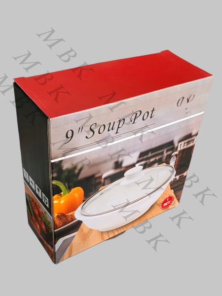 Casserole 9 pouces avec couvercle