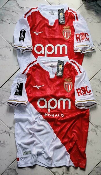 Maillot de foot AS Monaco rouge