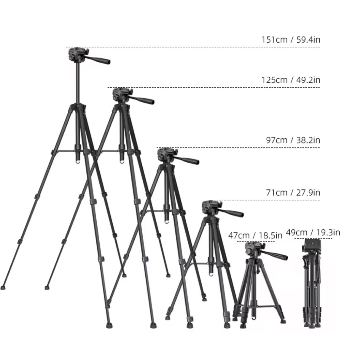 Trépied Réglable Professionnel