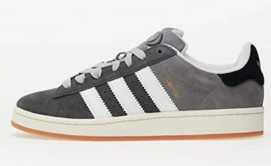 Baskets classiques en daim gris