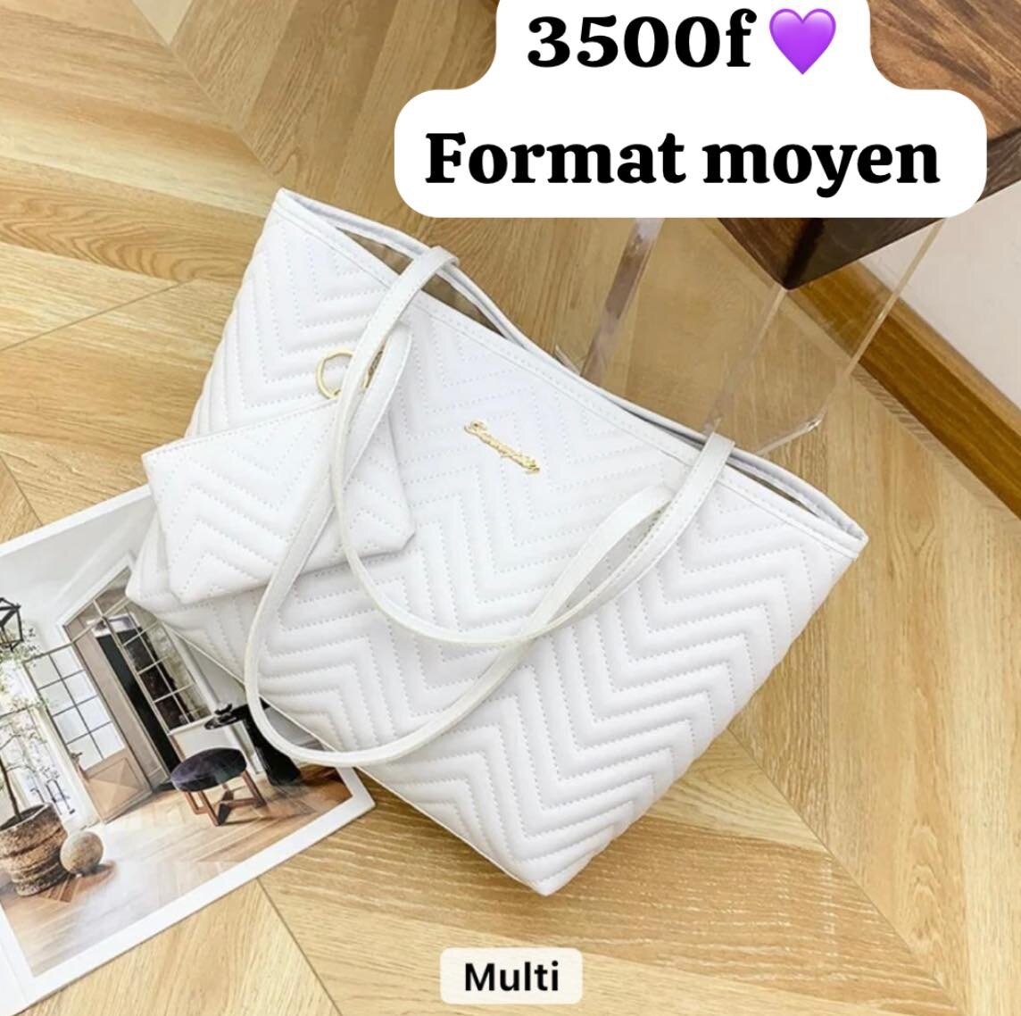 Sac à Main Blanc Chic 2en1