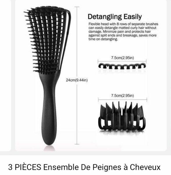 Brosse Magique Anti-Noeuds