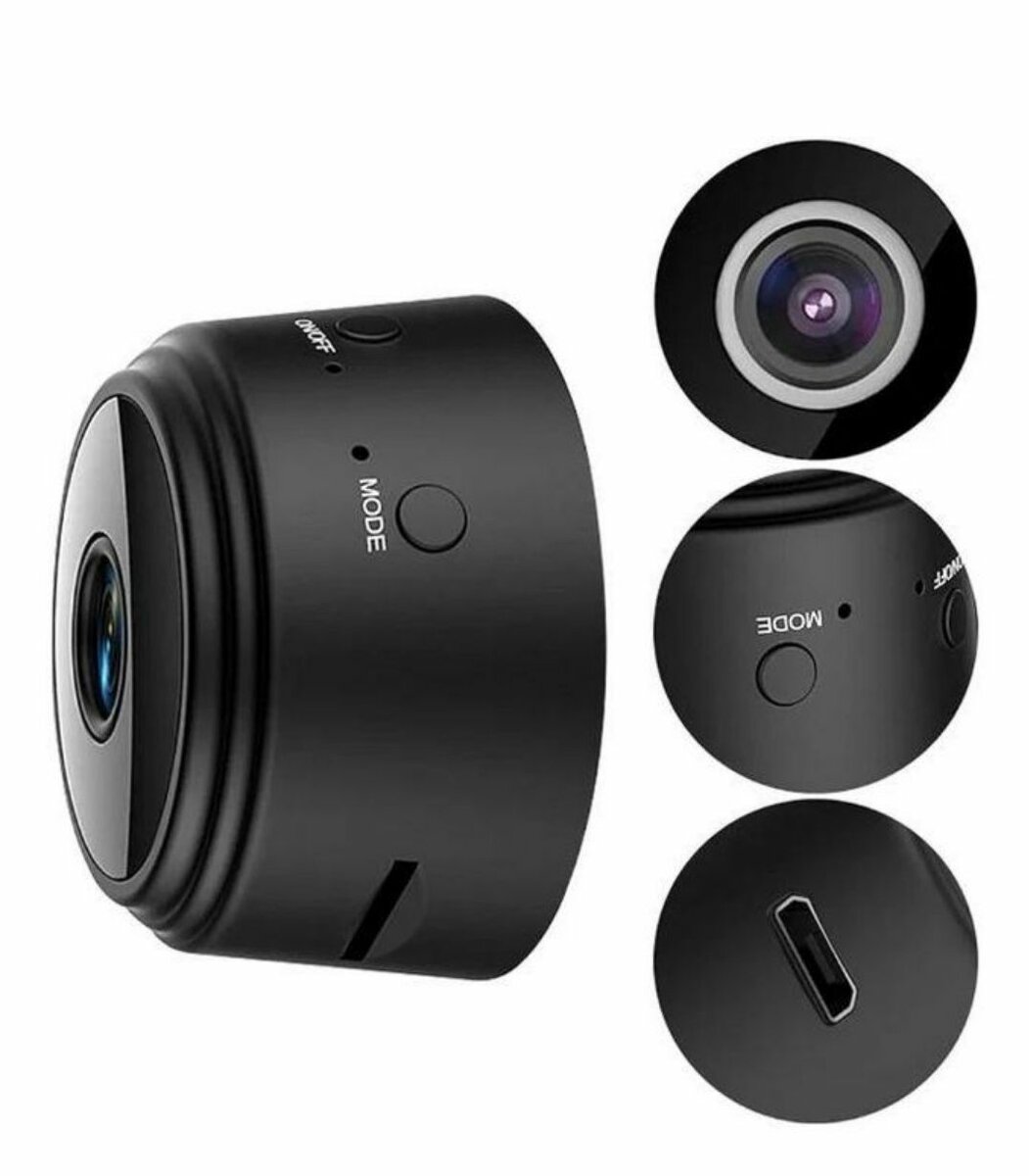 Mini Caméra Wi-Fi HD