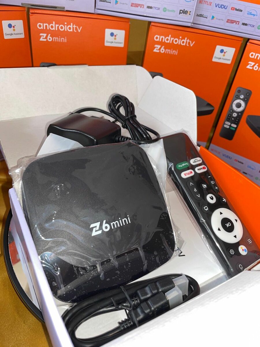 Box Android TV Z6 Mini 4K