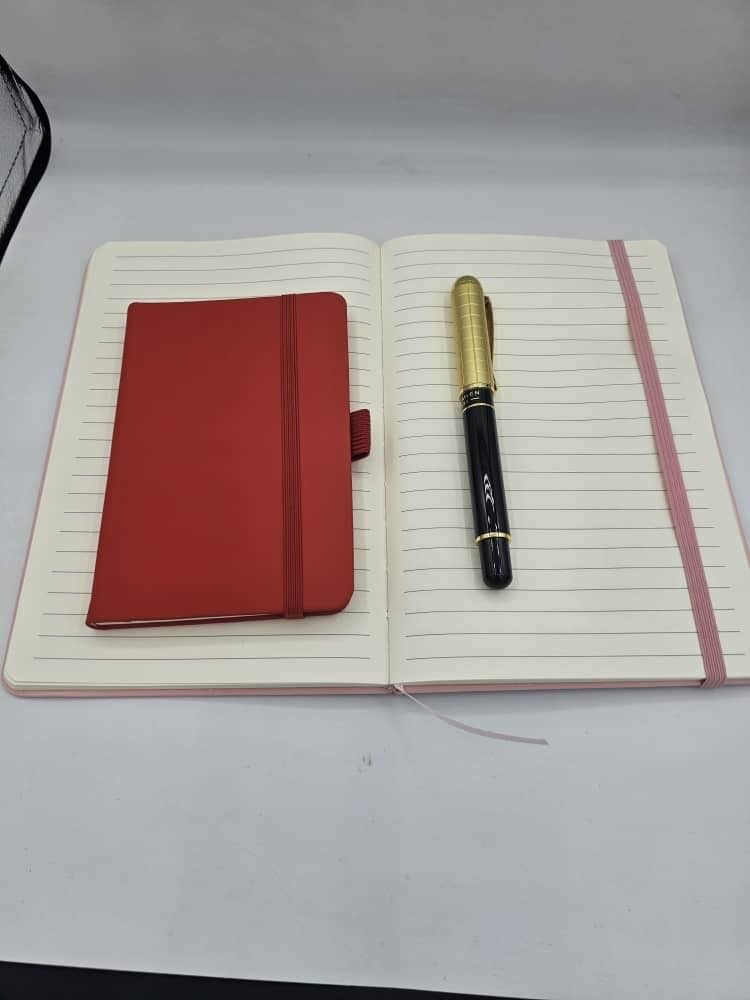 Agenda élégante en cuir