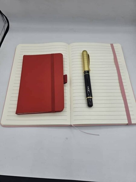 Agenda élégante en cuir