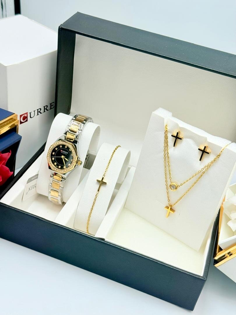 Coffret Cadeau Montre & Bijoux