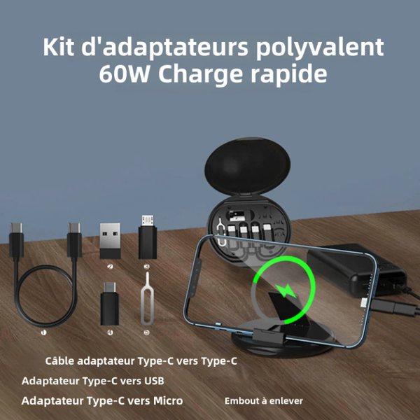 Kit Adaptateurs 60W Polyvalent