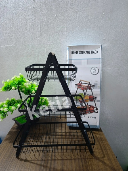 Étagère de rangement à 3 niveaux