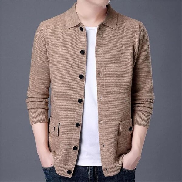 Cardigan élégant homme