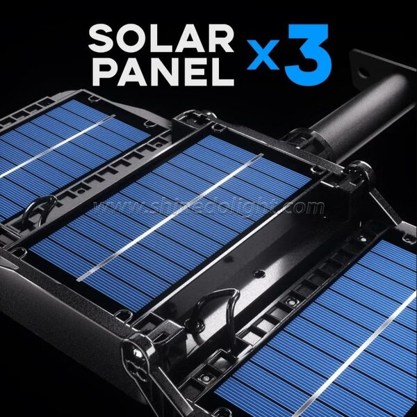 Projecteur LED solaire extérieur