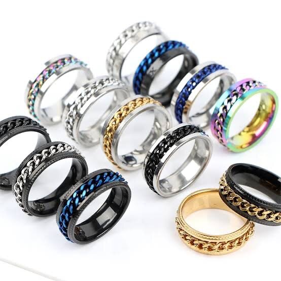 Rotating Spinner Chain Rings
