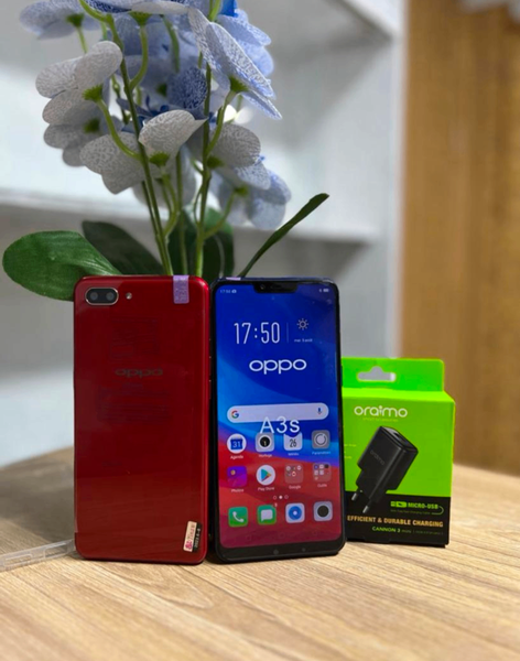 Smartphone Oppo A3S Rouge
