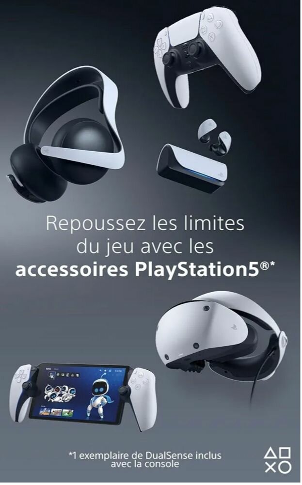Écouteurs Bluetooth PS5