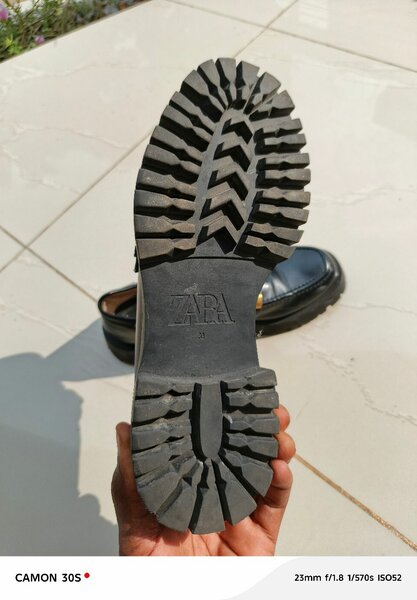 Mocassins en cuir Zara