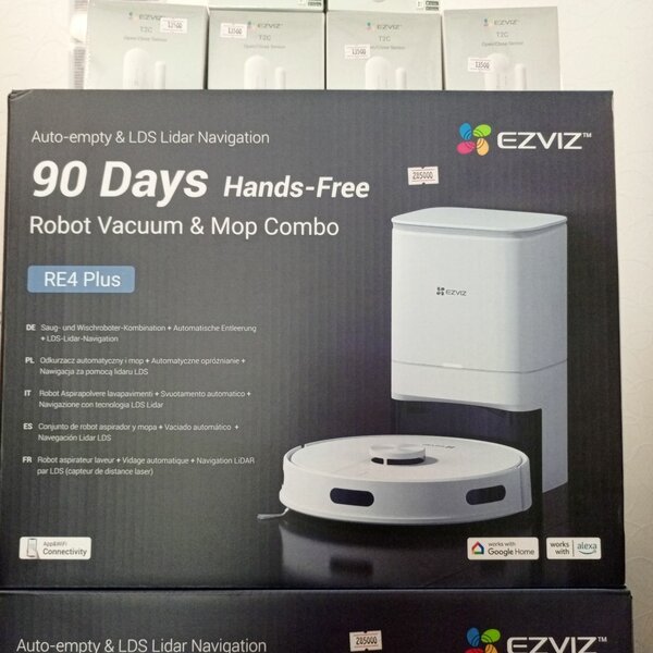 EZVIZ RE4 Plus Aspirateur Robot