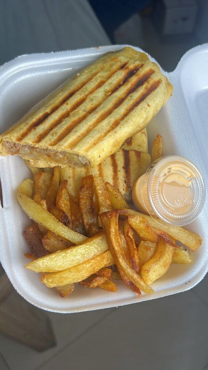 Tacos à la viandefrites maison