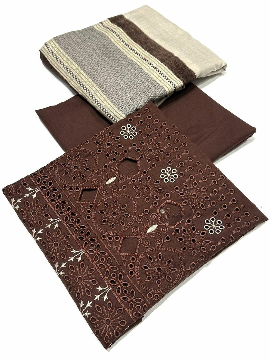 Shirt, trousers and duppata