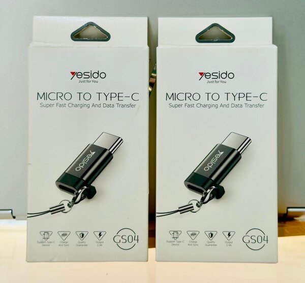 Adaptateur Micro vers Type-C rapide