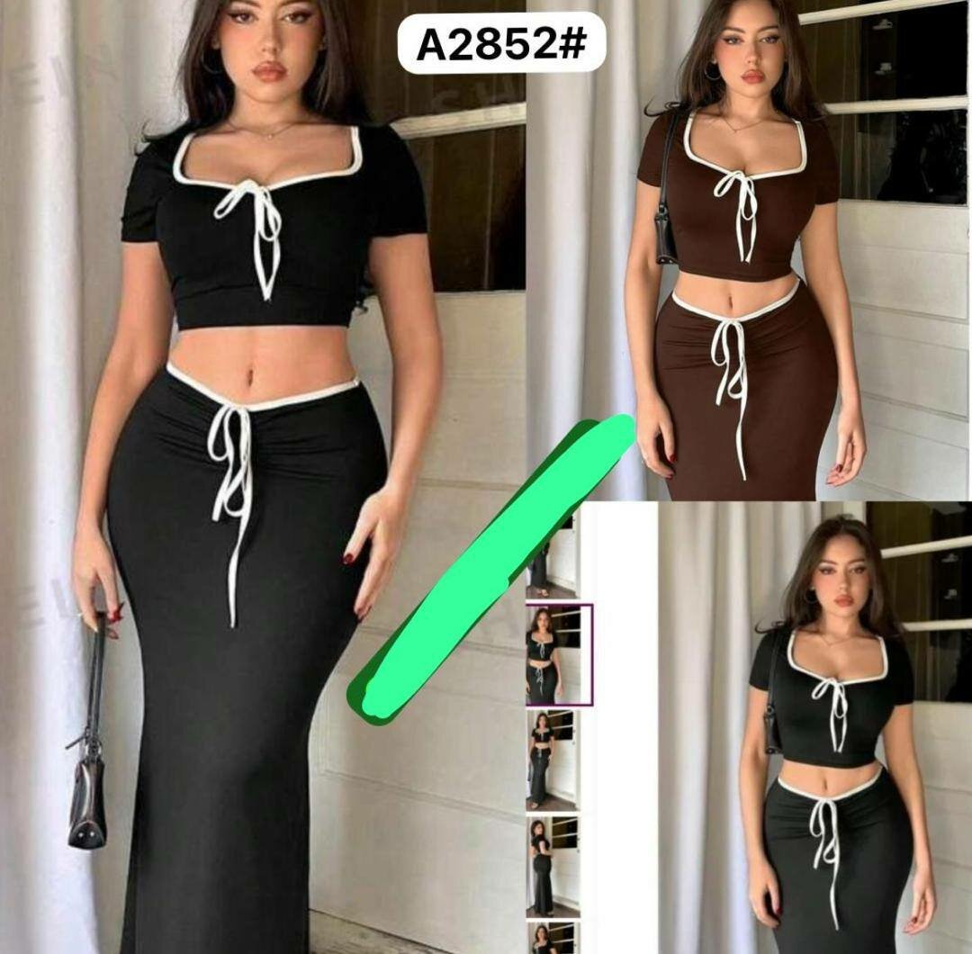 Robe élégante en maille