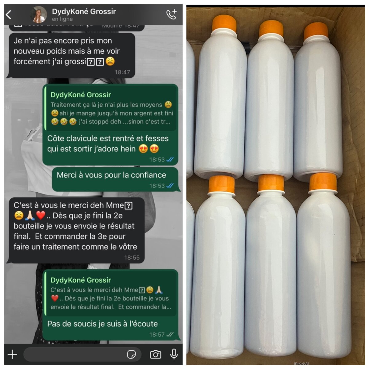 Sirop prise de poids