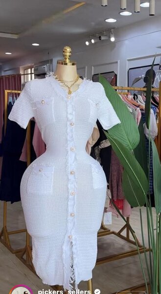 Robe élégante en tricot