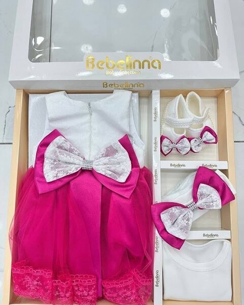 Ensemble Bébé Cérémonie Élégant