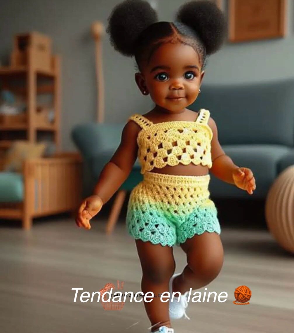 Ensemble Crochet Enfant Mode