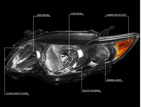 Phare avant Toyota Corolla2007