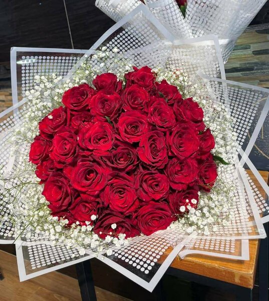 Bouquet de Roses Rouges