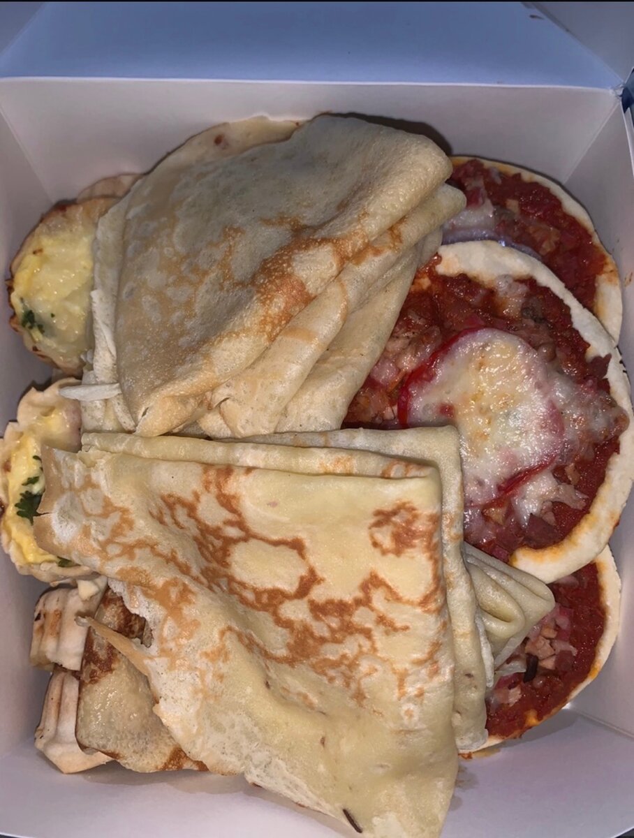 Crêpe salé et sucré