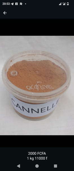 Cannelle en poudre naturelle