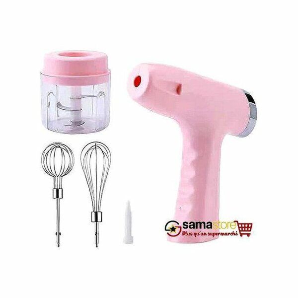 Mini hachoir et fouet électrique